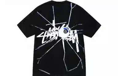 Stussy Shattered 8 Ball Tee
