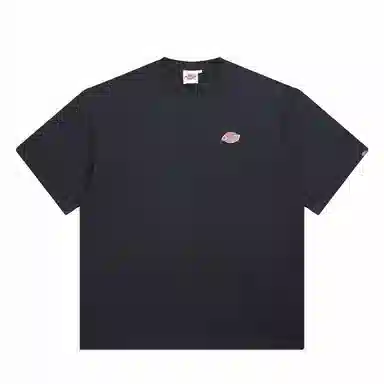 Dickies Logo Embroidery Tee Navy