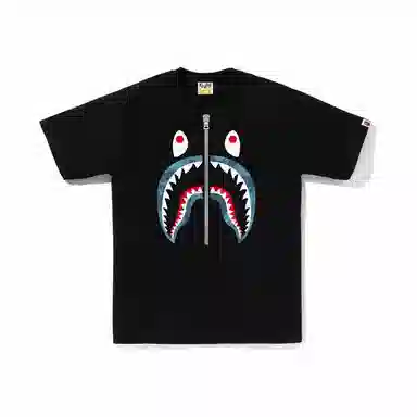 A BATHING APE Shark Camo Tee