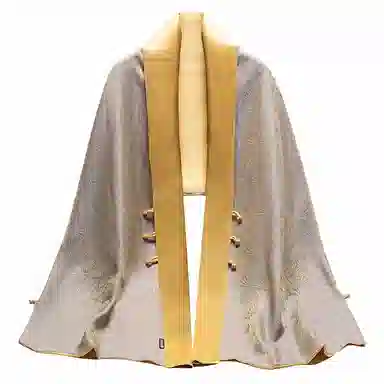 上海故事 新中式高级气质旗袍晚宴礼服复古盘扣桑蚕丝双面提花双层真丝长巾 丝巾 女款