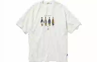 nautica white sail x POPBOY SS23 Logo T