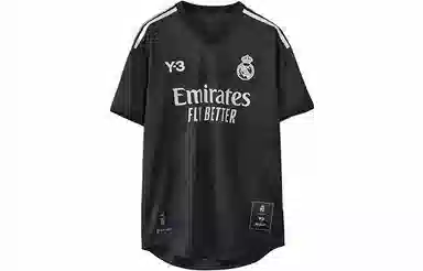 Y-3 x Real Madrid SS22 Logo T-Shirt Black