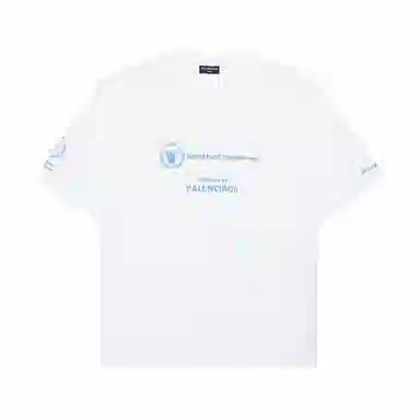 Balenciaga x WFP FW22 Logo T-Shirt White