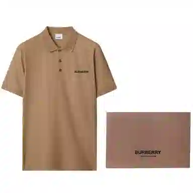 Burberry Polo Shirt Camel