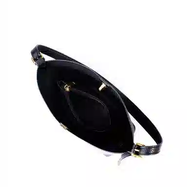 都宝路 软皮百搭韩系水桶包子母托特包 合成革 单肩包 常规 女款 黄色/黑色