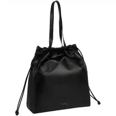 Calvin Klein Drawstring Sling Bag Medium Space Black