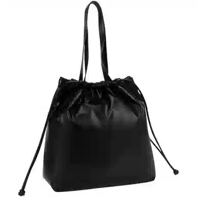 Calvin Klein Drawstring Sling Bag Medium Space Black
