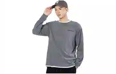 RIGORER Letter Print Pullover Tee