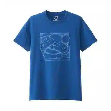 UNIQLO x KAWS Blue T-Shirt