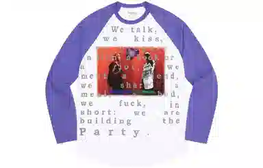 Supreme x Bernadette Corporation Raglan L/S Top