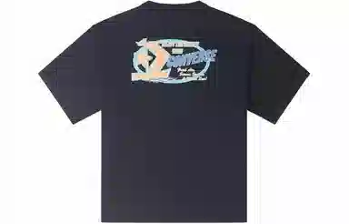 Converse Logo Print T-Shirt Black