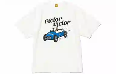 HUMAN MADE x Victor Victor Worldwide SS23 White Tee