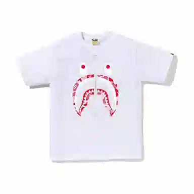 A BATHING APE SS23 Abc Camo Shark Tee