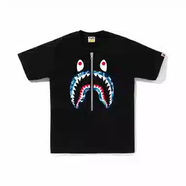 A BATHING APE SS23 Abc Camo Shark Tee