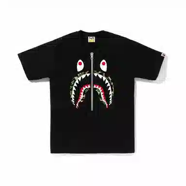 A BATHING APE SS23 Abc Camo Shark Tee