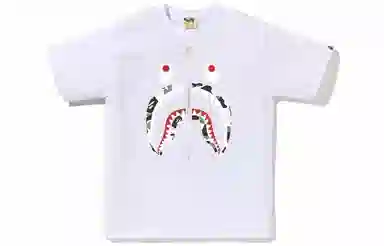 A BATHING APE SS23 Abc Camo Shark Tee