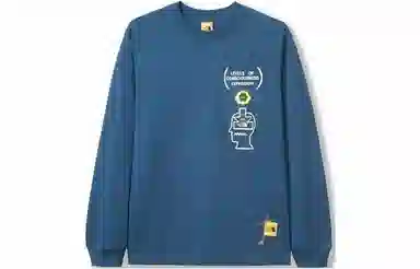The North Face x Brain Dead Long Sleeve Tee Blue