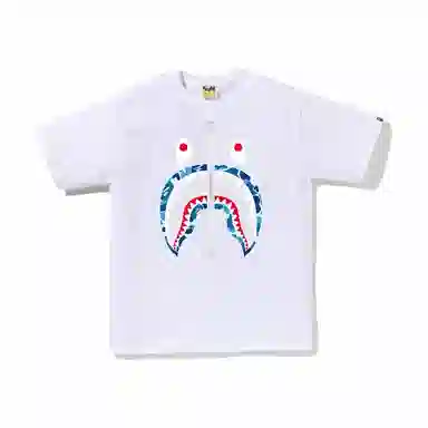 A BATHING APE SS23 Abc Camo Shark Tee