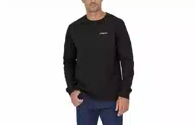 patagonia Men's Long-Sleeved Fitz Roy Horizons Responsibili-Tee LogoT