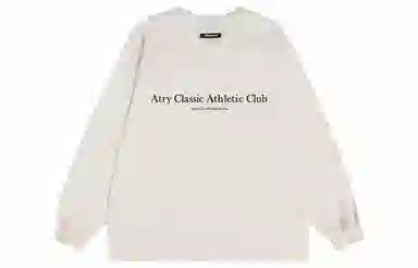 Atry Letter Slogan Series Long Sleeve T-Shirt