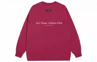 Atry Letter Slogan Series Long Sleeve T-Shirt
