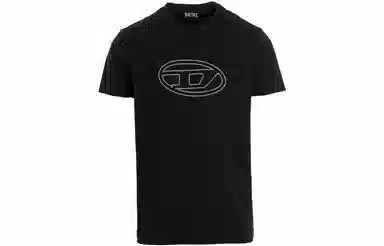 DIESEL OVAL-D T-Shirt Black