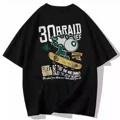 30BRAID Logo Print T-Shirt