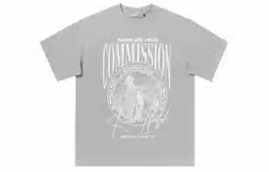 HARSH AND CRUEL Retro Letter Print Loose T-Shirt