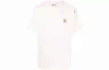 Carhartt WIP SS23 Logo Crewneck T-Shirt White