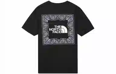 The North Face Logo Print T-Shirt Black