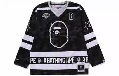 A BATHING APE x Mitchell Ness VT