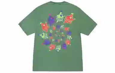 Stussy SS23 Mr. Blob Spiral Tee logoT