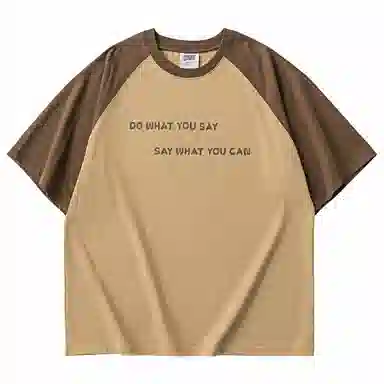 KXLFCHN Retro Raglan Sleeve T-Shirt