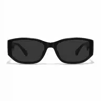 佐川 时尚多边形科技感小框墨镜 显脸小 防晒防紫外线 板材镜架 不规则形 太阳眼镜 男女同款情侣款