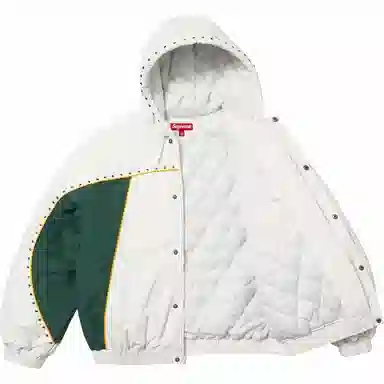 Supreme SS25 Studded Stadium Jacket logo