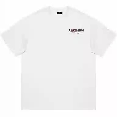UNthemed Sakura Scratched Letter Tee