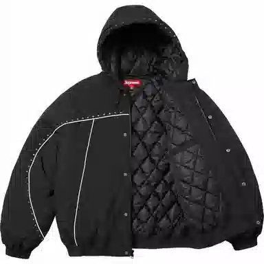 Supreme SS25 Studded Stadium Jacket logo