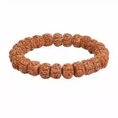 木盛缘 五瓣双龙文玩木饰 金刚菩提 手串 男女同款情侣款