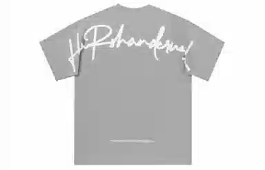 HARSH AND CRUEL Logo Handwritten Loose T-Shirt