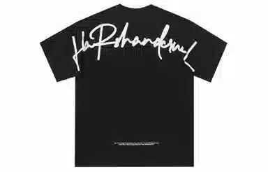 HARSH AND CRUEL Logo Handwritten Loose T-Shirt