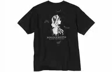 UNIQLO x Detective Conan SS23 Black T-Shirt