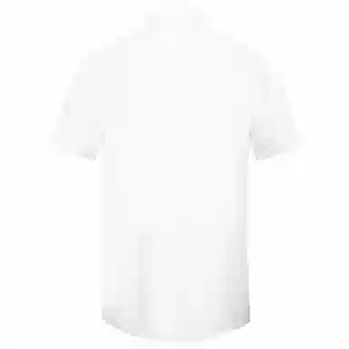 利郎 免烫易打理纯色商务休闲短袖衬衫 男款