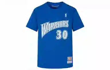 MitchellNess NBAlogo30OversizeT