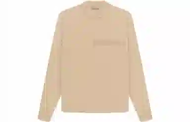 Fear of God Essentials LS Tee Sand