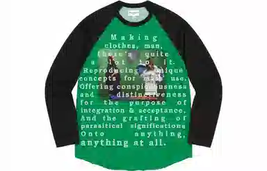 Supreme x Bernadette Corporation Raglan L/S Top