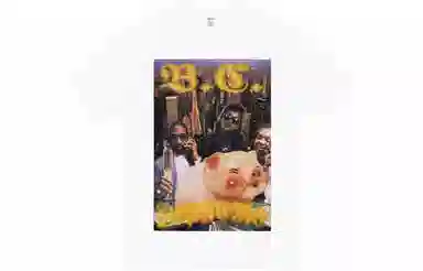 Supreme x BERNADETTE CORPORATION MONEY TEE