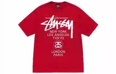 Stussy SS23 WORLD TOUR TEE T
