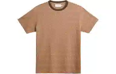 COACH Logo Print SS24 T-Shirt Brown