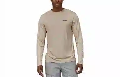 patagonia Men's Long-Sleeved Capilene Cool Daily Fish Graphic Shirt C1T