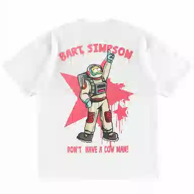 The Simpsons Astronaut Graphic Tee